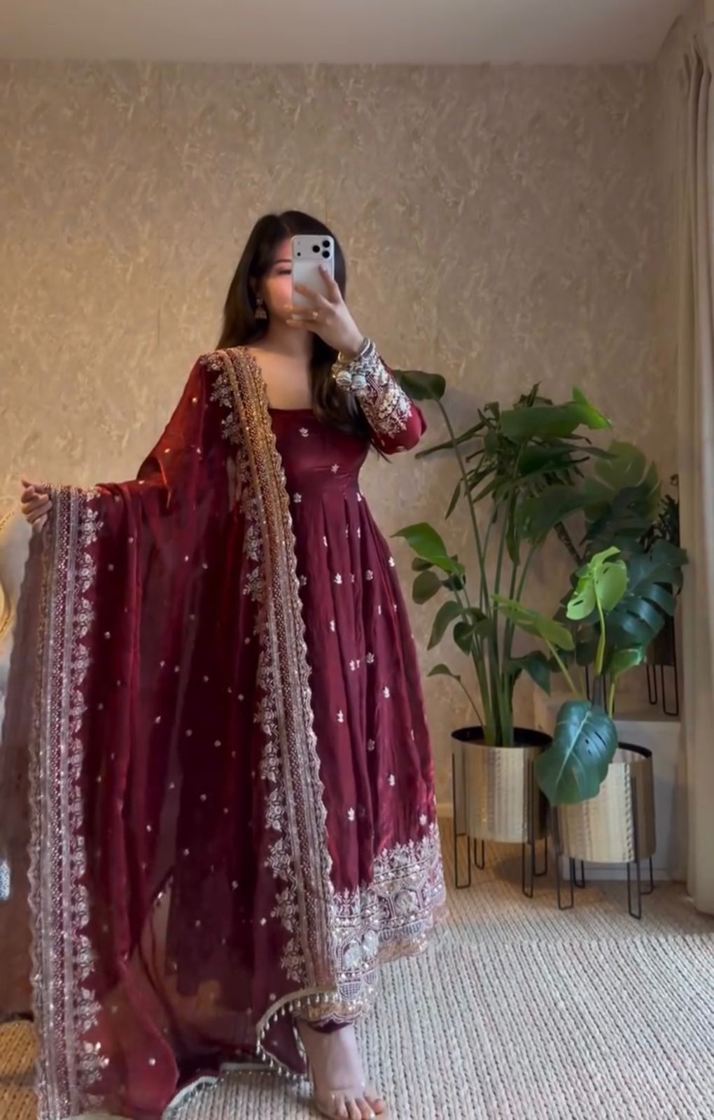 Designer Anarkali Georgette Suit