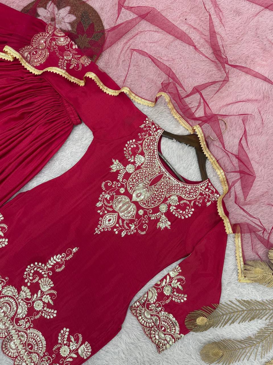 Elegant Kurti Set with Flair